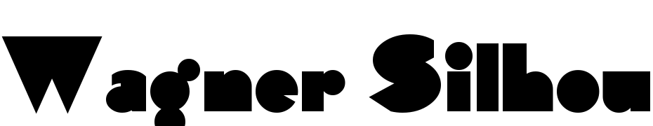Wagner Silhouette NF Font Download Free